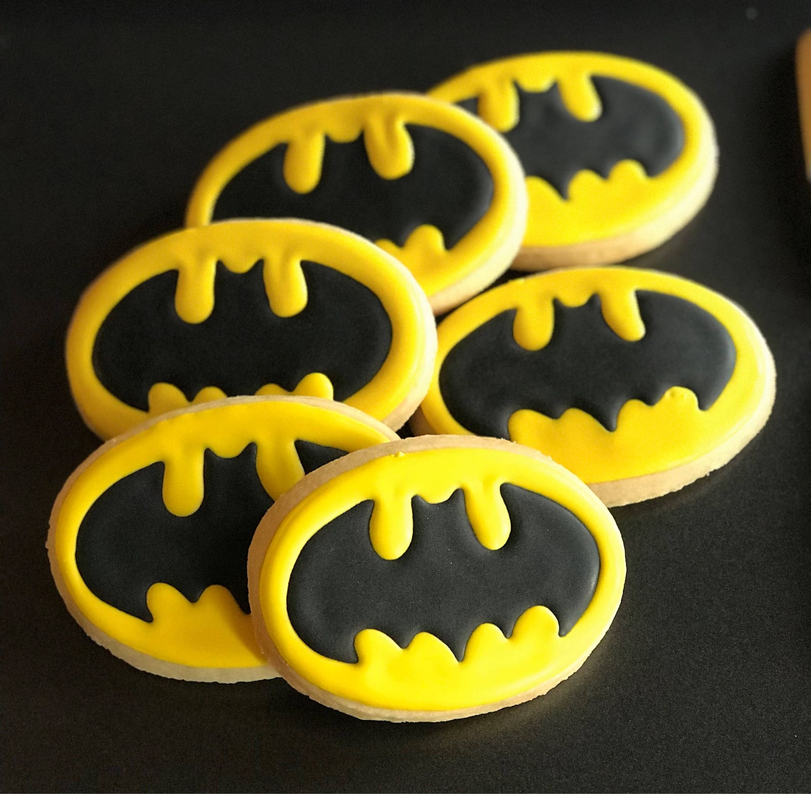 SUPERHERO BATMAN SPIDERMAN x12 inspirado galletas de