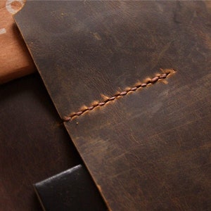A4 leather portfolio