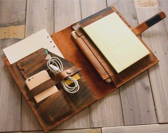 Leather iPad Air 13 Case: Personalized Pro Mini 11 12.9 inch Sleeve Tablet Cover