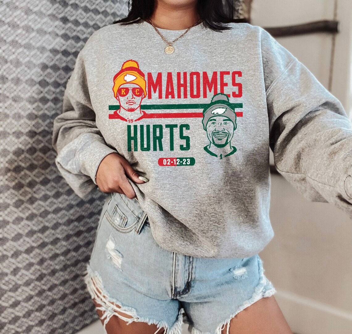 Discover Patrick Mahomes and Hurts Vintage 90s Shirt, Patrick Mahomes Sweatshirt