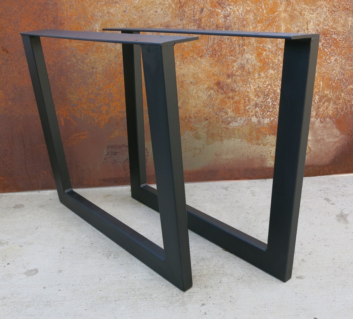 U shape Table legs 2x1 Etsy