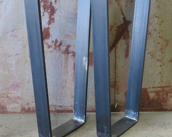 Metal Table Legs - Taper Thick Flat bar 3''x1/2''