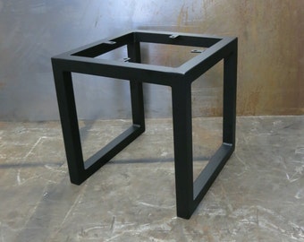 Cube Steel table base