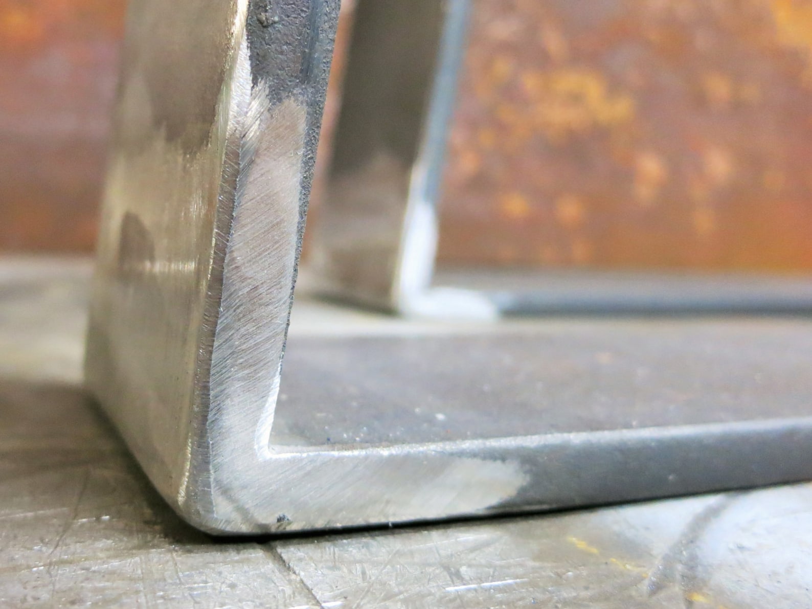 Metal Table Legs Flat bar Trapezoid Etsy