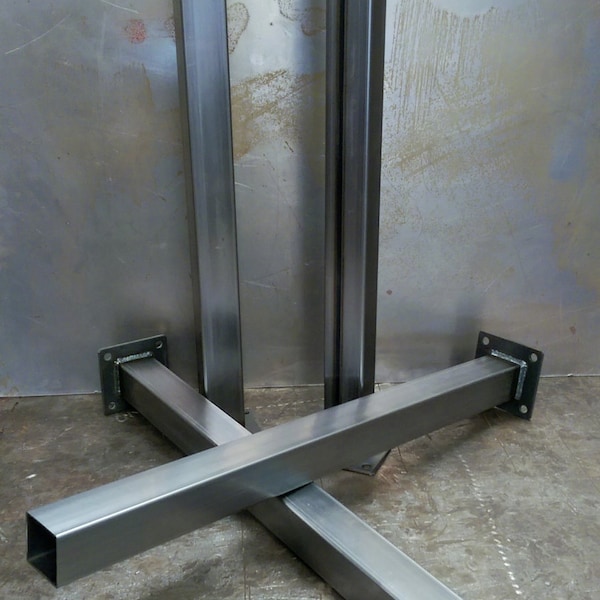 Metal Tube Table Legs (Set of 4) 14 GA
