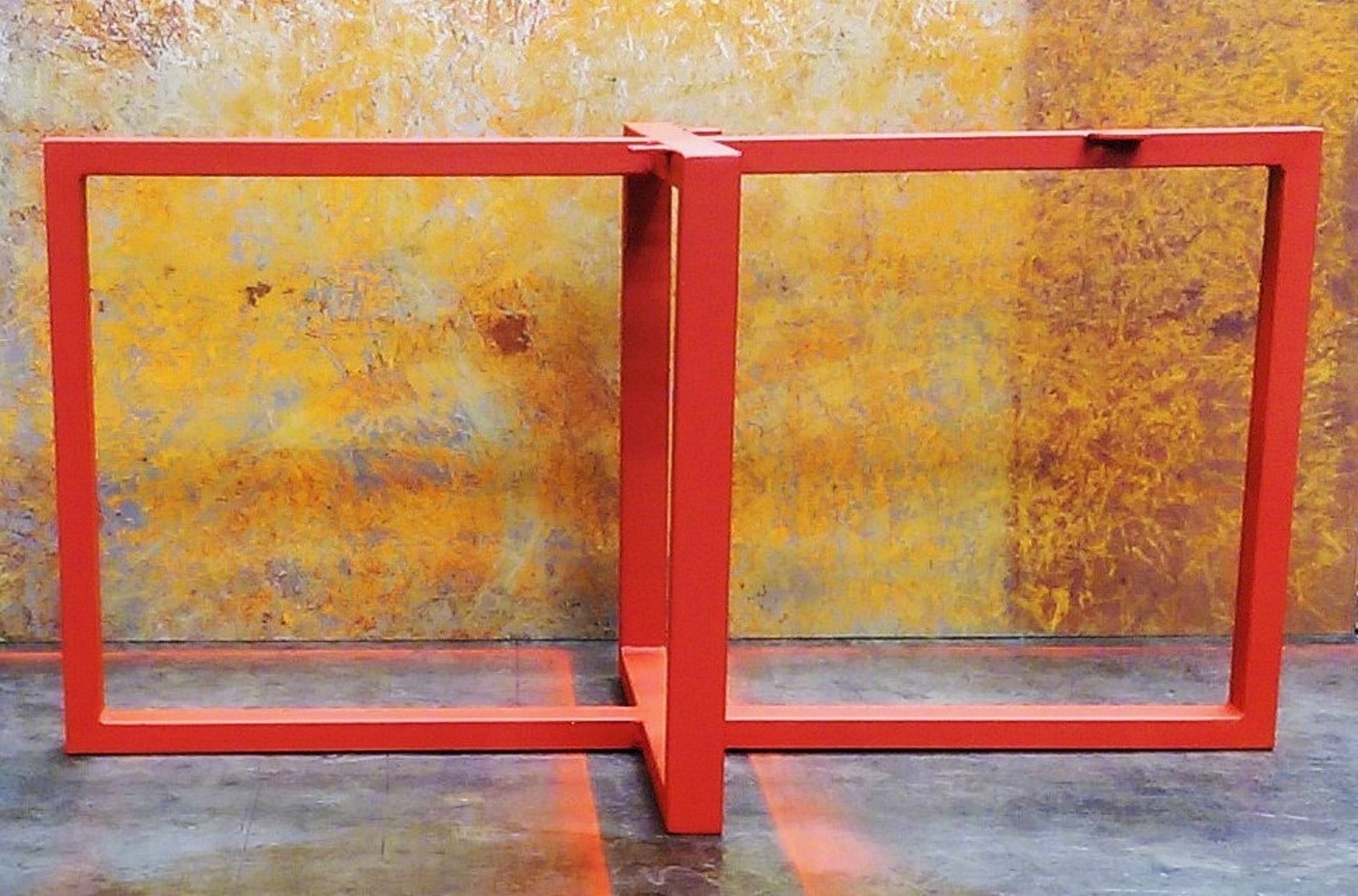 Metal Table Base Etsy