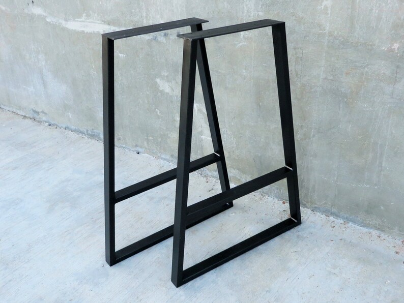 Trapezoid Table legs 2x1 Etsy