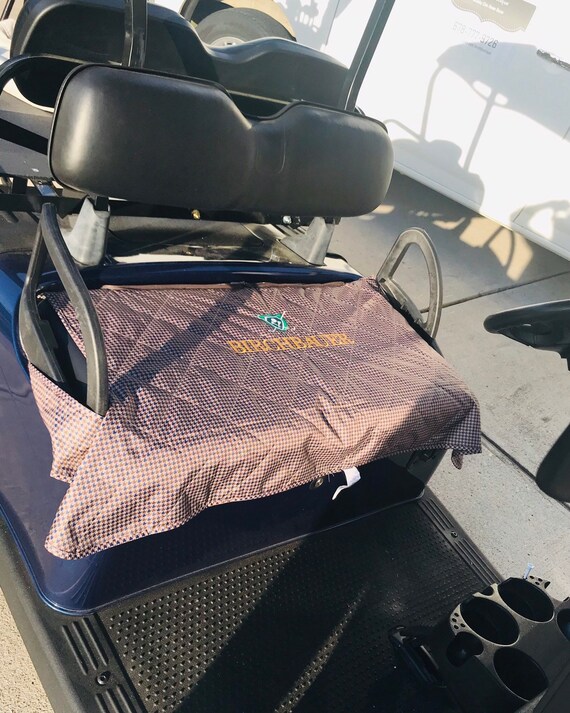 Golf Cart Seat Cover Embroidered Personalized Golf Seat Etsy