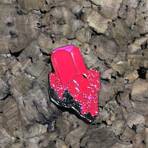 Crystal Gem Pin-Dark Nickel