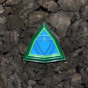 Crystal Gem Pin-Nickel