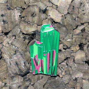 Crystal Gem Pin-Dark Nickel