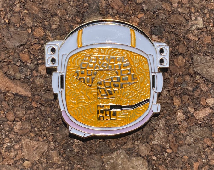 Tipper Astronaut Pin-Orange