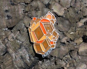 Crystal Gem Pin-Pewter