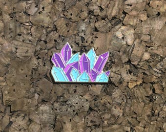 Crystal Cluster Pin