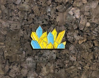 Crystal Cluster Pin