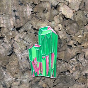 Crystal Gem Pin-Nickel