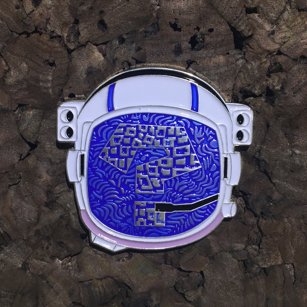 Tipper Astronaut Pin-Blue