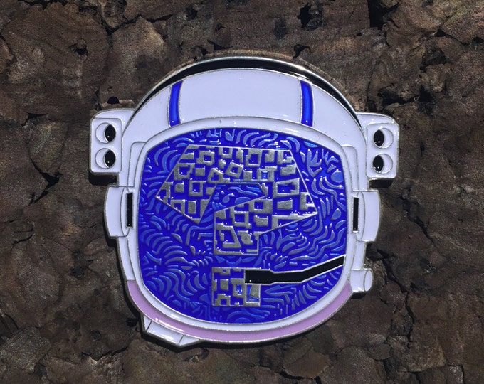 Tipper Astronaut Pin-Blue