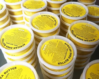 Raw Virgin African Shea Butter from Ghana, 100% Pure Natural Unrefined Organic Body moisturizer for skin Acne, Face, Eczema, Hair Growth