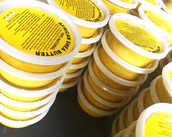 Raw Virgin African Shea Butter from Ghana, 100% Pure Natural Unrefined Organic Body moisturizer for skin Acne, Face, Eczema, Hair Growth