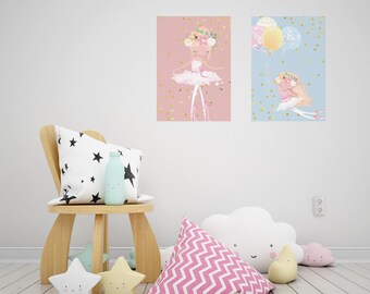 ballerina wallpaper etsy