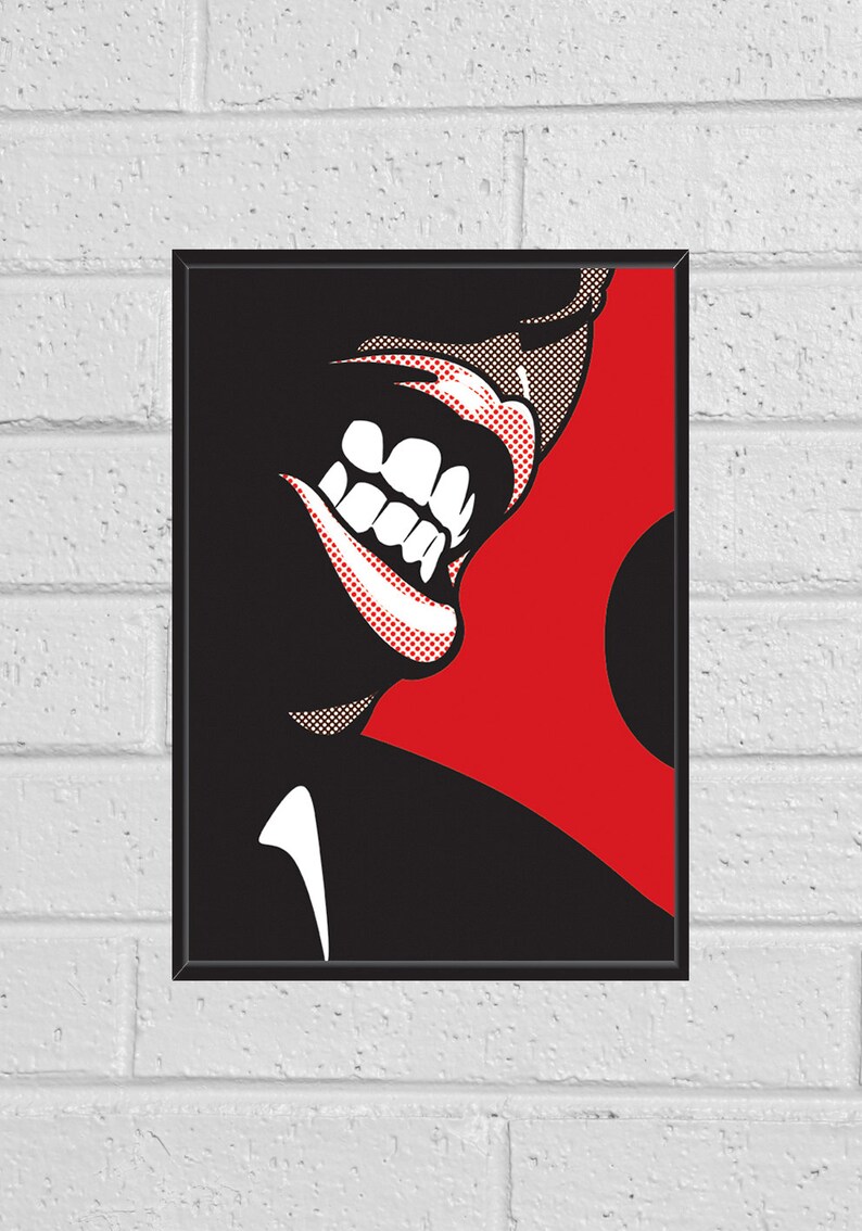 The Warriors Radio Woman A3 print Etsy