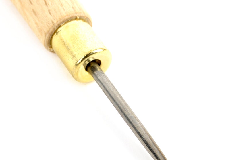 Wood Awl Needle Leather Toolfelting Needlebradawlwooden Etsy