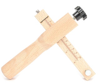 Adjustable Leather Strip Cutter Tool, Craft Strap Maker MLT-P0000CBX