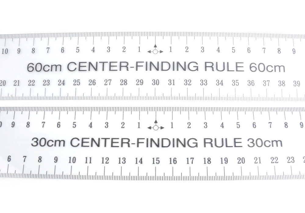 Center Flexible Luler 30cm.60cm Ruler, the Circular Constant