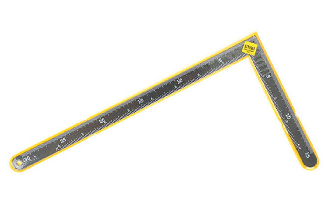 Steel Square Black Ruler, 30*15cm, Leather Craft Tools MLT-P0000BVL - Etsy