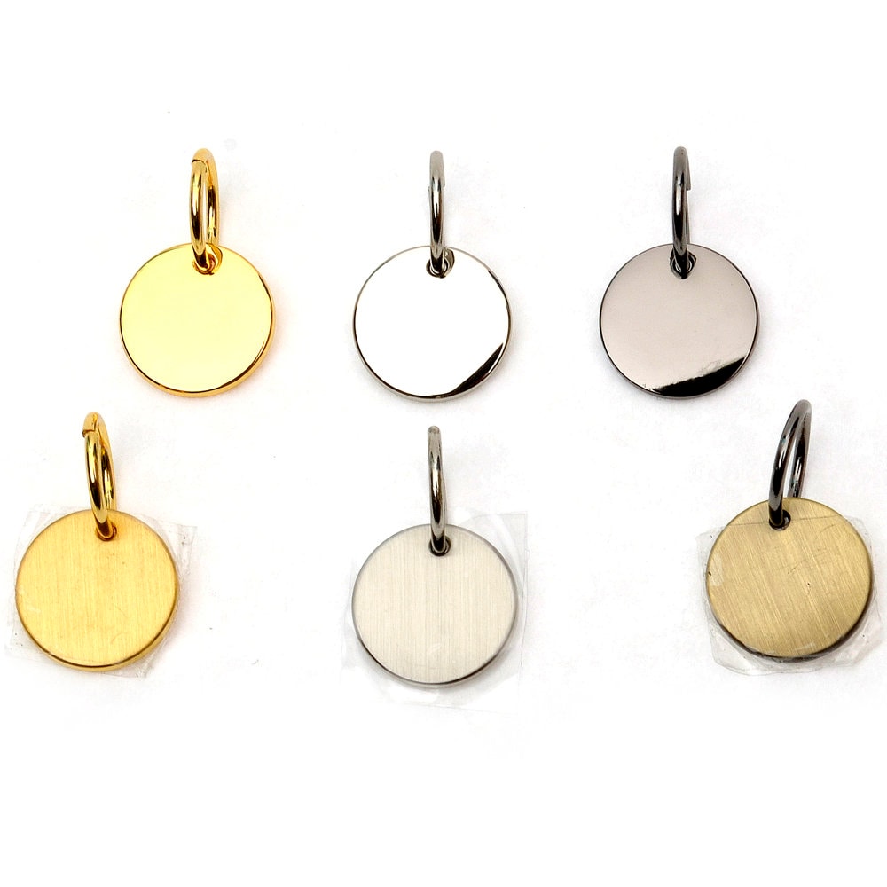 18mm Circle Pendent Decoration, 6 Color Choose It, Making