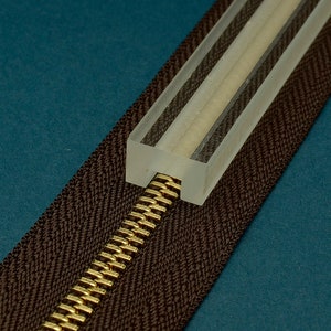 Zipper Guide no.3,5- included 3 size of it. Leather craft tools MLT- P0000CWS