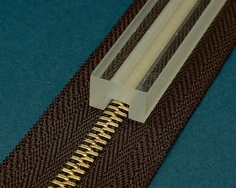 Zipper Guide no.3,5- included 3 size of it. Leather craft tools MLT- P0000CWS