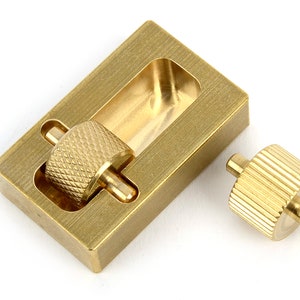 Compact Steel Roller ver.2 -Leather Edge paint Roller,Leather Craft Tool -MLT-P0000BZD
