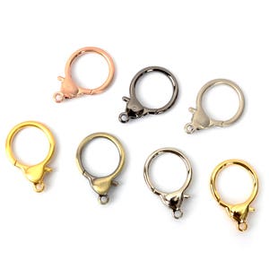 O-ring Swivel Clips  1 ea, (7 color avaliable), Bag Making Suppliers, Leather craft tools MLT-P0000BWT