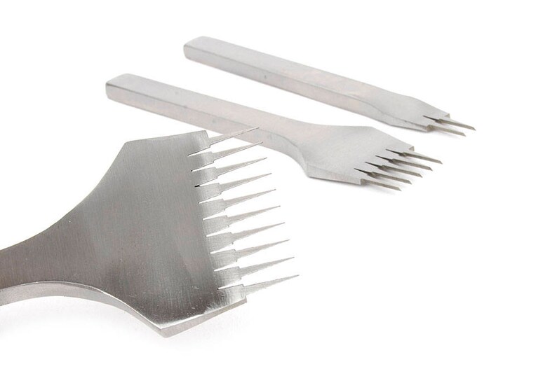 Leather Stitching Prong Chisel Set 2/5/10 Stitching Chisels Etsy