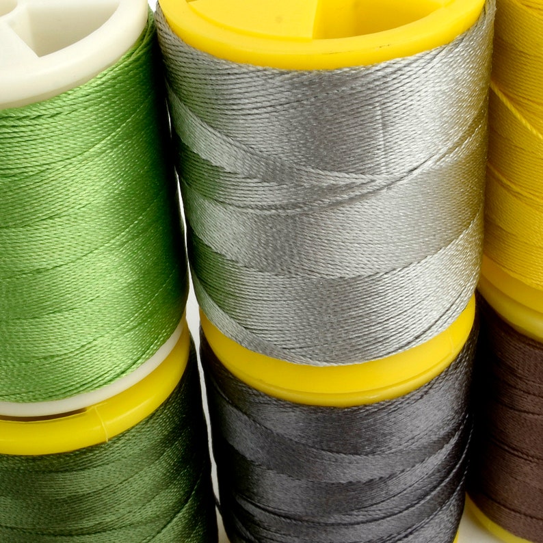 Silk Thread Basic Color 0.5mm Threads Basic Color24 Color Etsy