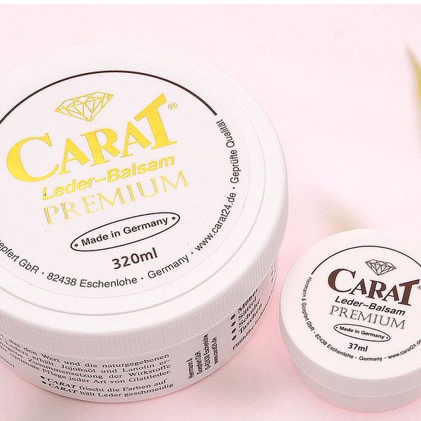 Carat Leather Balm,Protect, soften and restore your leather products so they look new.( Made in Germany), Leather craft tool-MLT-P00000FJ
