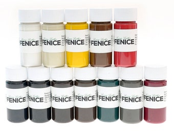 Fenice Co. section finishes. Leather edge paint Section Lacquers offers a pleasing finish to the edges,Leather craft tool  MLT-P0000BGI