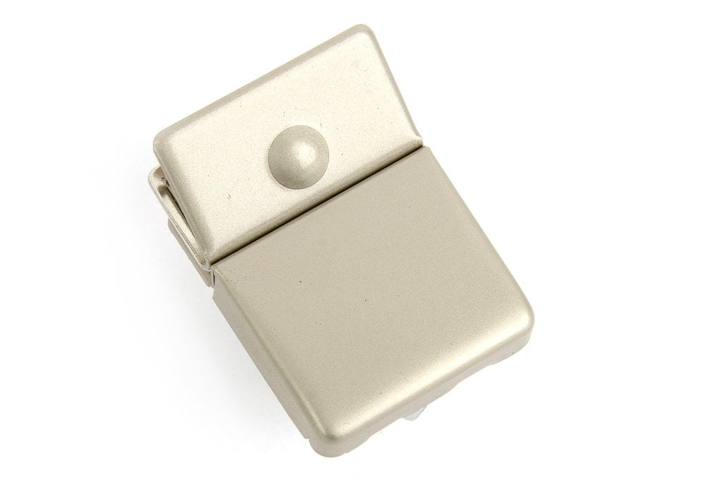 Swiss AMIET Flip Lock: Matte Silver Bag Buckle (25mm X 35mm)