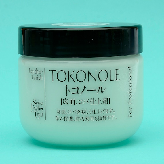 TOKONOLE, 120g, Gum Tragacanth Burnishing, Leather Edge Treatment