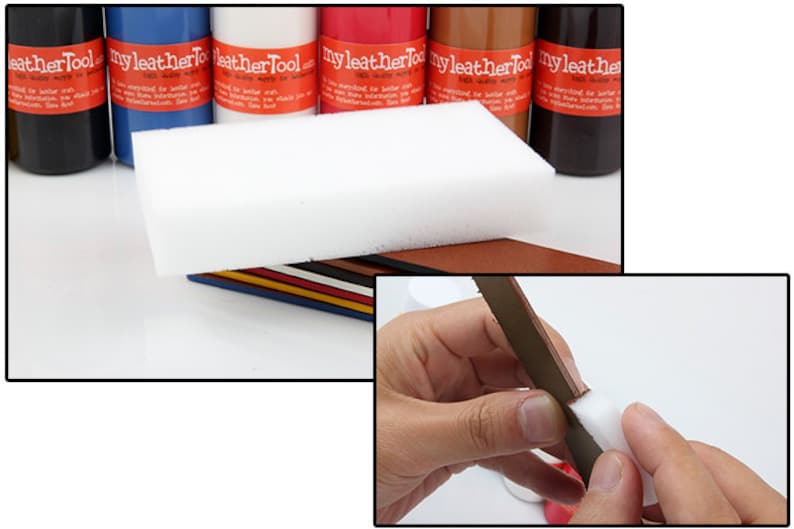 Edge Coat 30 Color Separatelyleather Edge Paint Section Etsy Canada