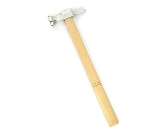 leather craft tool wooden handle 2 kind of head hammer.Leather Craft Tool and DIY-P0000BYI