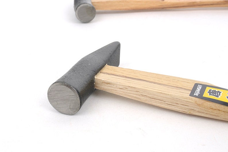 Leather Craft Tool Wooden Handle Iron Hammer.leather Craft Etsy