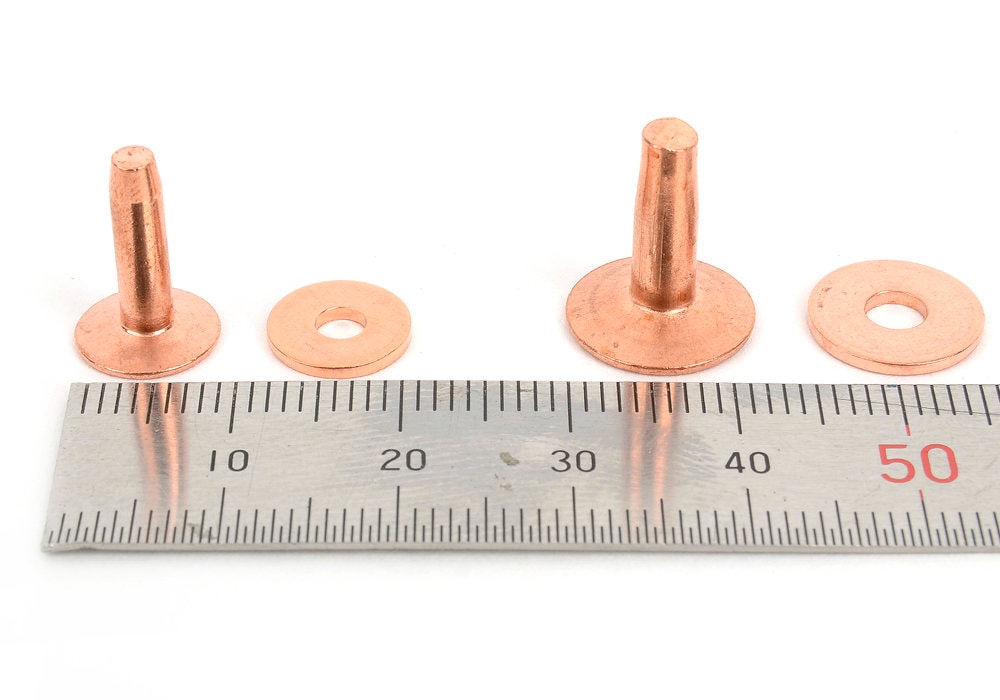 High Quality Copper Rivets & Burrs Rivets 9mm/12mm Leather Etsy Australia