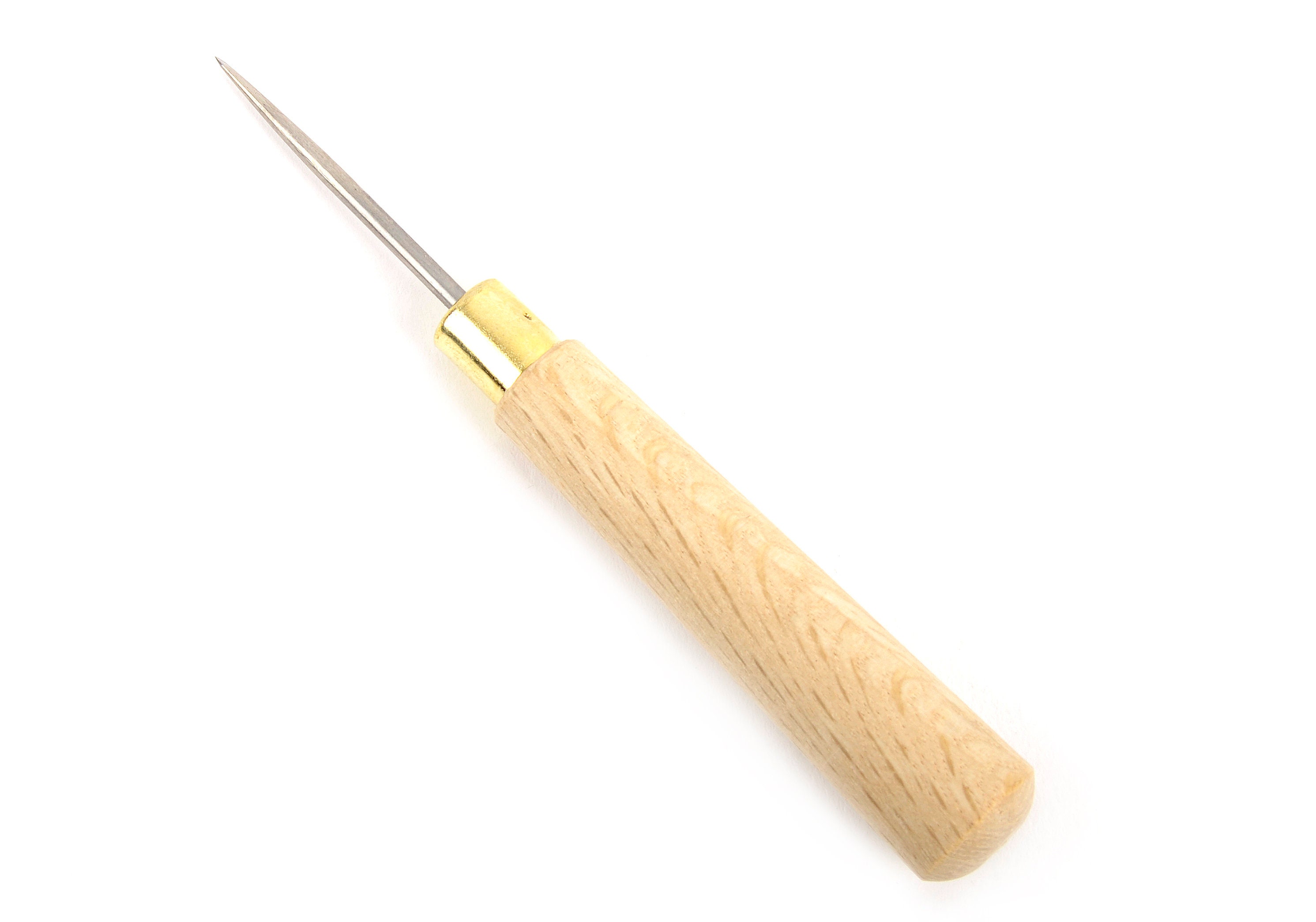 Wood Awl Needle Leather Tool-felting Needle-bradawl-wooden Handle