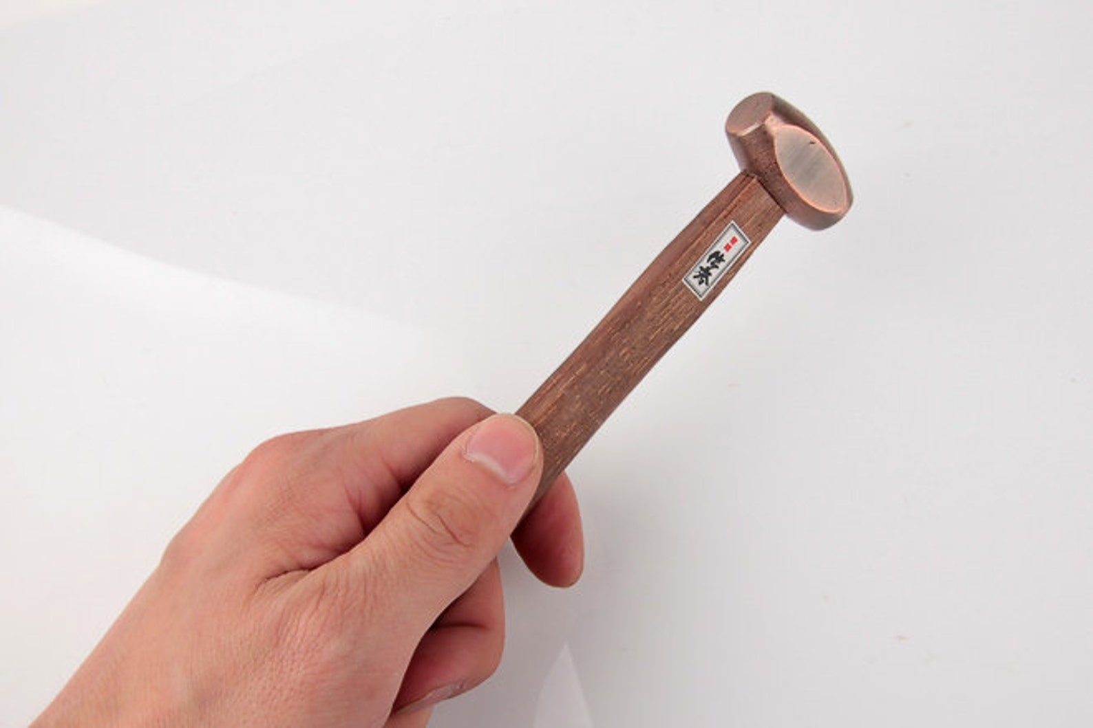 Copper Head Hammer Leather Craft Tool Wooden Handle .made in Etsy