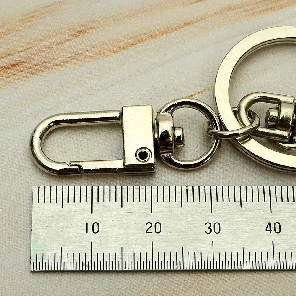 At Last ＆ Co key ring Key Ring 5pcs With 1 Set Making Accessories Nickel Collor