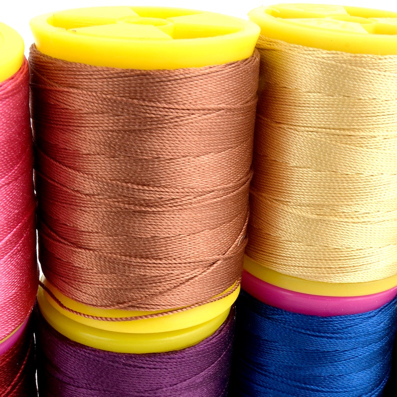 Silk Thread Basic Color 0.5mm Threads Basic Color24 Color Etsy