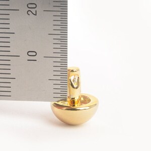 Circular Dome Rivet Ver.2 - 10mm(the Diameter of the Circle) and Brass ...